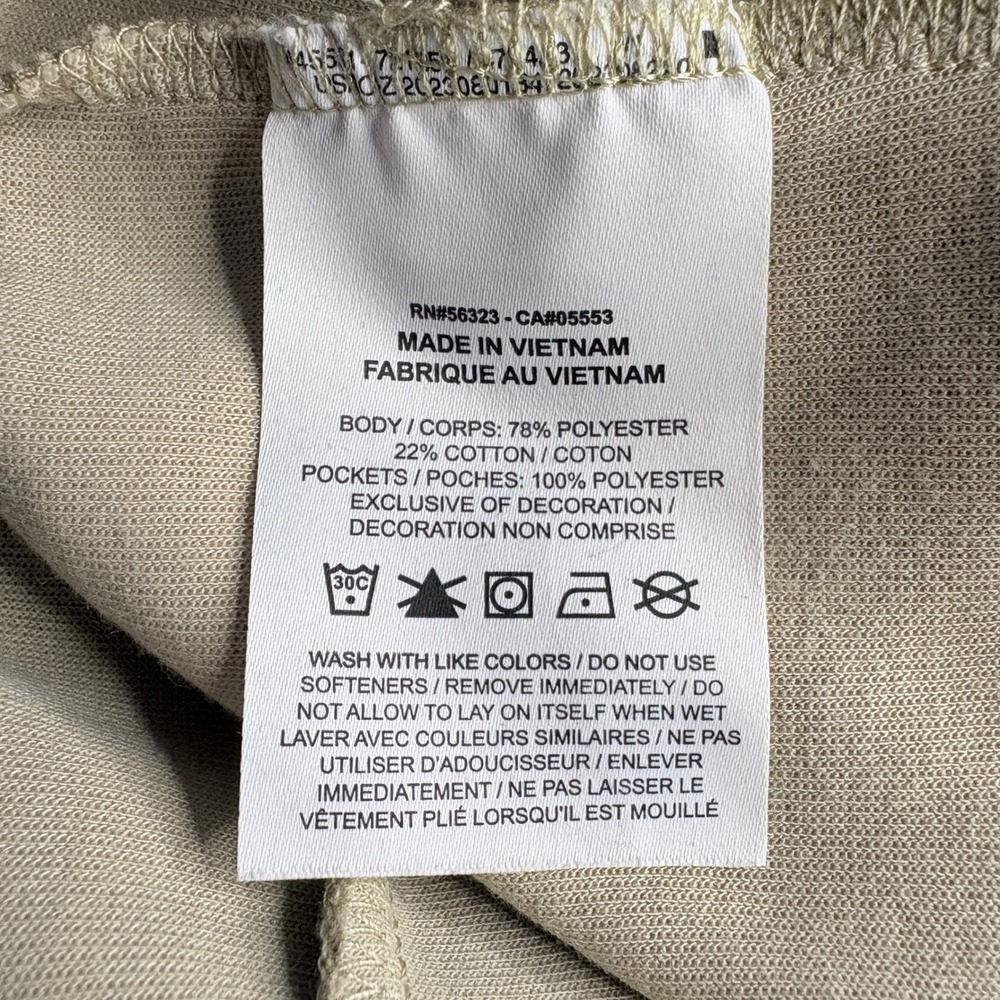 Nike Men's Tan Dri-Fit Sweatpants Joggers Size XXL Pockets Cuffed at Ankles - Picture 10 of 11